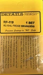 Details West Ho Scale RF-119 Re-rail Frogs W/hangers Nip!. Fixed Price $7.99.