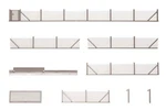Faller 180433 Ho Scale Metal Fence For Industry (length Cm. 105). Fixed Price $15.16.