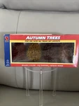 Autumn Trees Train Set/village Set- Life Like 3.5 Tall. New Box Of 4. Fixed Price $9.99.