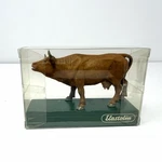 Vintage Elastolin Preiser 5302 Brown Cow Figure Hand Painted Nos Made Germany. Fixed Price $19.95.