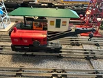 C8 Lionel Postwar 6560-25 Red Bucyrus Erie Crane W/box. Fixed Price $99.00.