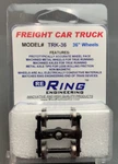 TRK-36 Engineering Freight Car Truck Wheels New! HO5554. Fixed Price $8.71.