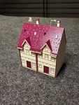 Vollmer 43843 Scale Town Houses Fully Assembled. Fixed Price $29.99.