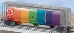 Lionel No. 6-27169 Canadian National 3-BAY Cylindrical Hopper #370708 New!. Fixed Price $99.99.