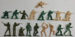 Acme 26-812 Army Man Figure Assortment (bag Of 18). Fixed Price $18.00.