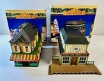 Enesco Pine Hollow Elisha Gains General Store & G.b. Shaw Meat Guage Train. Fixed Price $22.87.
