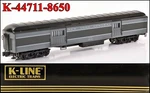 K-line K-44711-8650 New York Central Nyc Pacemaker 18" Baggage Car 2002 C7. Fixed Price $51.03.