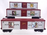 Lionel Trains Norman Brockwell Reefers 6-19561, 6-19562 & 6-19563 New. Fixed Price $59.99.