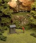 Atlas 705 Telephone Shanty & Pole. Fixed Price $7.99.
