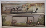 Merten Scale Jockeys 3 Figures On Horses # 1006 & 2280 Locomotive People. Fixed Price $19.99.