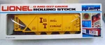 Lionel 6-6131 Illinois Terminal Covered Hopper Car. Fixed Price $35.00.