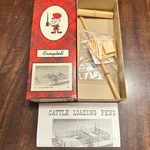 Campbell Ho Scale Cattle Loading Pens Model Kit #781-325. Fixed Price $48.00.