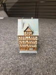 Kibri Z Scale # 36404 4STORY Apartment Building Fully Assembled. Fixed Price $39.99.