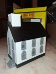 Rail King Mth Scale Country Church White *pristine Condition* W/ Original Box. Fixed Price $28.99.