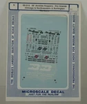 (open Item) Microscale Rio Grande, C&nw, Burlington Decals 60-515. Fixed Price $10.95.