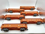 Vintage Lionel Gauge Milwaukee Road Set Of 6- 9500,9501,9502,9503,9506,9511. Fixed Price $250.00.