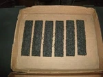 Scale Coal Loads For Athearn 40 Ft Quad Hoppers - Handmade Set Of 6. Fixed Price $9.00.