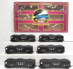 Mth 20-97057 Norfolk & Western 4-BAY Hopper Car With Coal (set Of 6) Ln. Fixed Price $244.39.