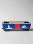 Lionel Mickey's Christmas Express Bobbing Head Boxcar 6-36289 No Characters. Fixed Price $39.99.
