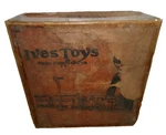 **empty Box Only** Antique 1920S Ives Toys #691 Passenger Train Set Lionel Vtg. Fixed Price $109.99.