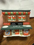 Coca Cola Town Square Collection 2000 Publix Food Store Great Condition Numbered. Fixed Price $38.99.