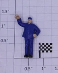 Lionel 11004-20 Nascar Figure With Flag (10). Fixed Price $30.00.