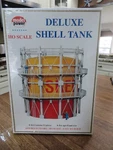 Model Power Shell Tank 565 Ho Built Up Deluxe Lighted 2 Hand Painted Figures-nib. Fixed Price $50.00.