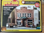 Woodland Scenics PF5181 Ho Planters Feed Seed Supply Building Kit. Fixed Price $19.95.