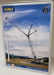 Kibri New #13061 Ho Scale Kit Breuer & Wasel Heavy Duty Liebherr Lg 1550 Crane. Fixed Price $255.99.