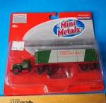 Ho Cmw Mini Metals 31135 Consolidated Freightways Tractor W/ 32' Trailer Set. Fixed Price $29.98.