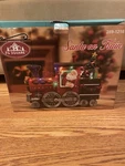 Fg Square Santa Train Christmas Holiday Decoration #289-1216. Fixed Price $19.99.