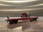 Lionel Ho 0808 Matchbox Tractor Flatcar Postwar. Fixed Price $225.00.