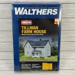 New Walthers 933-3789 Tillman Farm House Kit Scale Train Railroad Cornerstone. Fixed Price $24.99.