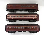 Mth Rail King Rugged Series Pennsylvania Madison 3 Car Set 027 Gauge Excellent. Fixed Price $135.00.