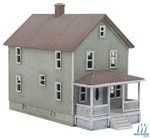 Walthers 933-3888 Two-story Frame House Kit 3-3/8 X 1-1/2 2-3/8" N Scale. Fixed Price $29.99.