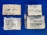 Atlas Scale Kit 2851 Coal Mine 2856 Mainline Station 2857 Church 2859 Log Mill. Fixed Price $99.99.