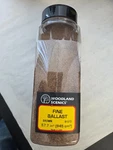 Woodland Scenics B1372 Fine Ballast, Brown, 57.7 Cu. In.. Fixed Price $11.24.
