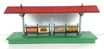 Lionel No. 156 Illuminated Station Platform With Billboard Signs #2. Fixed Price $45.00.