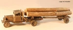 Berkshire Valley Models O/ON3/ON30, 1/48 1932 Log Truck Kit - #206. Fixed Price $39.00.