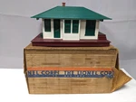 Lionel NO.132 Illuminated Station Original Box C-8. Fixed Price $59.99.
