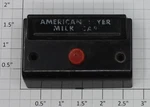 American Flyer XA14A964-M Gauge Milk Car Control Button With Fahnestock Clips. Fixed Price $10.00.