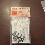 Micro-trains Stock #00102050 (2001) Unassembled Body Mount Coupler N-scale. Fixed Price $19.00.