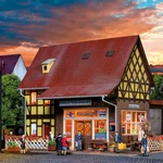 Corner Shop, With Interior Lighting, Led Functional Kit - Vollmer 43688. Fixed Price $51.13.