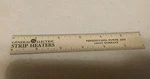 Vintage General Electric Strip Heater Pennsylvania Power & Light Company Ruler. Fixed Price $9.99.