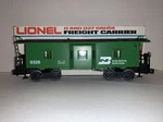 Lionel Trains 6-9326 Burlington Northern Illuminated Bay Window Caboose Nib. Fixed Price $49.47.
