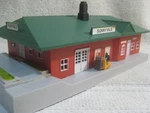 Bachmann Sunnyvale Lighted Passenger Station - Ho Scale Ex. Fixed Price $13.99.