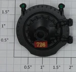 Lionel 18053-13 #726 Berkshire Front Boiler Assembly (726-95). Fixed Price $25.00.