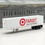 Premiere Editions Scale 9940A Target 45 Ft Cargo Dry Box Trailer 483364. Fixed Price $36.99.