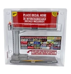 Menards Scale Lighted Billboard 26 Decals New Gold Line Train Accessory. Fixed Price $39.95.