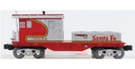 Lionel Santa Fe Warbonnet Work Caboose Crane Tender Car Lots 6-58595 Gauge. Fixed Price $199.99.